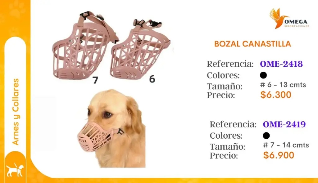 BOZAL CANASTILLA #7