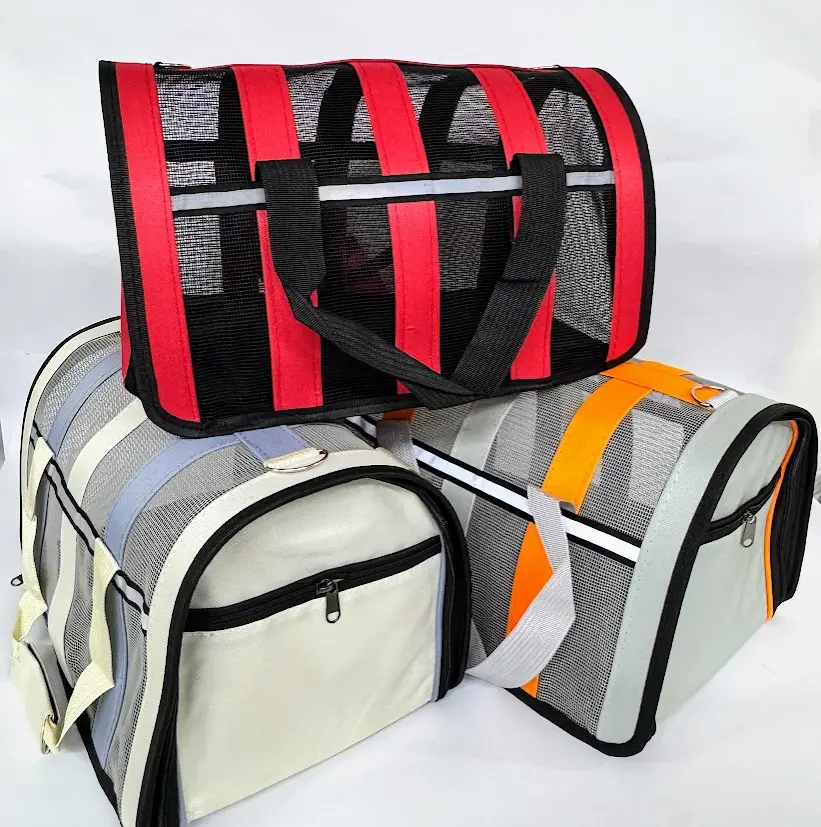 [OME-0074-1] CARGADOR PARA MASCOTAS TRANSPARENTE - TALLA M