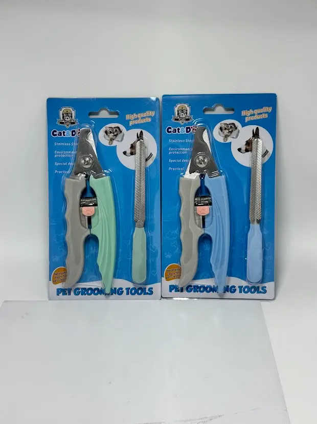 [OME-0041] KIT CORTA UÑAS CON LIMA PARA MASCOTAS