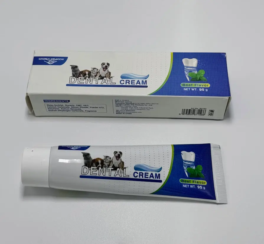 CREMA DENTAL SABOR A CARNE
