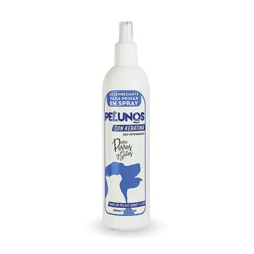 [DES500] DESENREDANTE PARA PEINAR CON KERATINA PELUNOS  - 500 ML