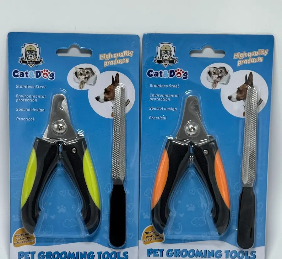 [OME-0045] KIT CORTA UÑAS CON LIMA PARA MASCOTAS