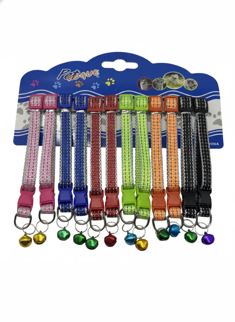 [OME-0606] COLLAR CASCABEL X 12 - REFLECTIVO
