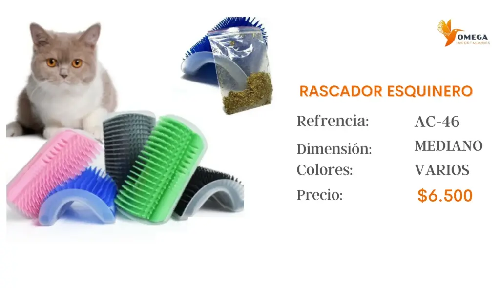 RASCADOR ESQUINERO CON CATNIP