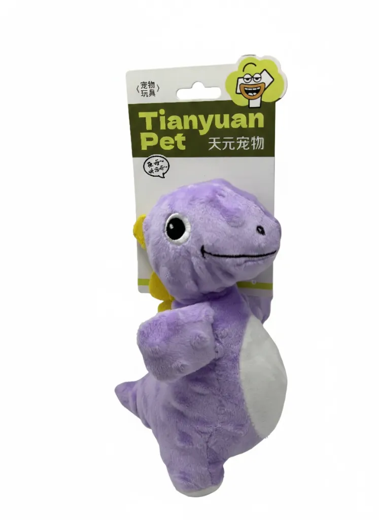 PELUCHE PARA PERROS - DINOSAURIO