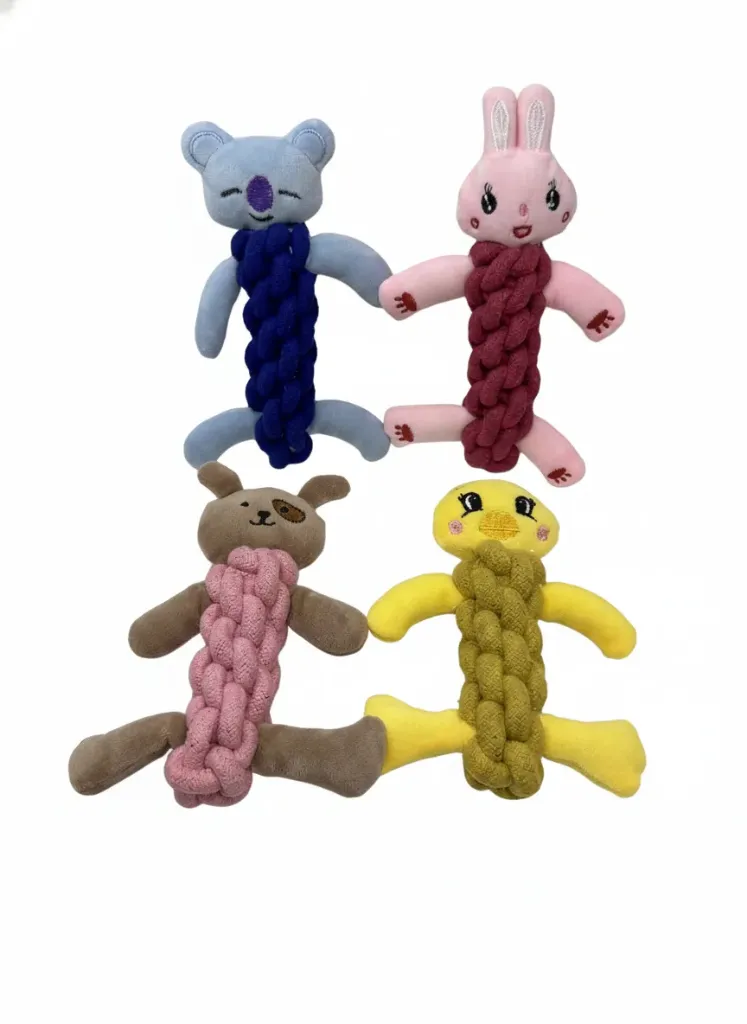 [OME-0478] PELUCHE DE CUERDA - ANIMALITOS