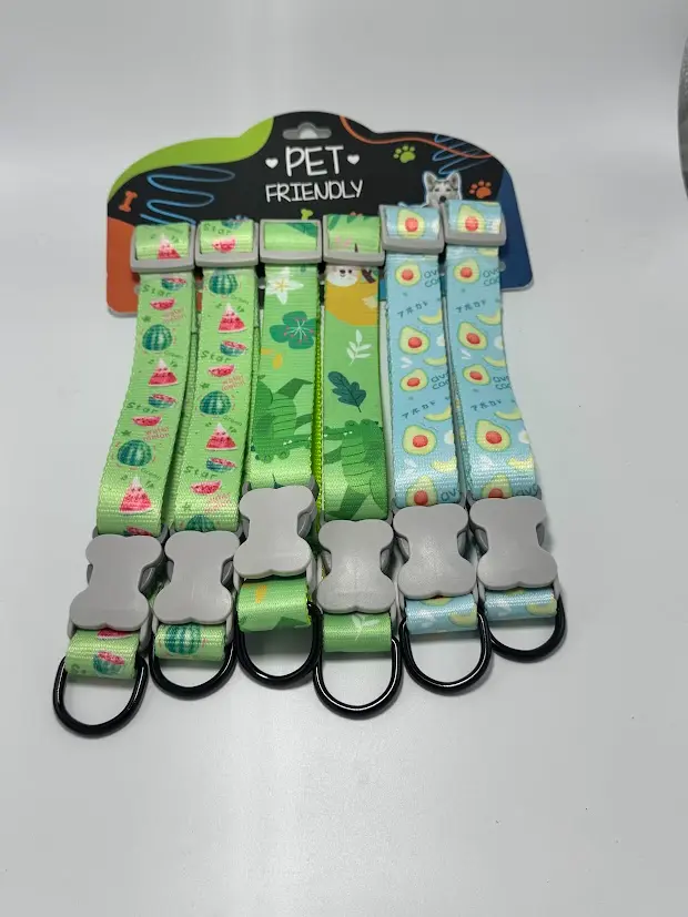 COLLAR PERROS FRUTAS - UNIDAD