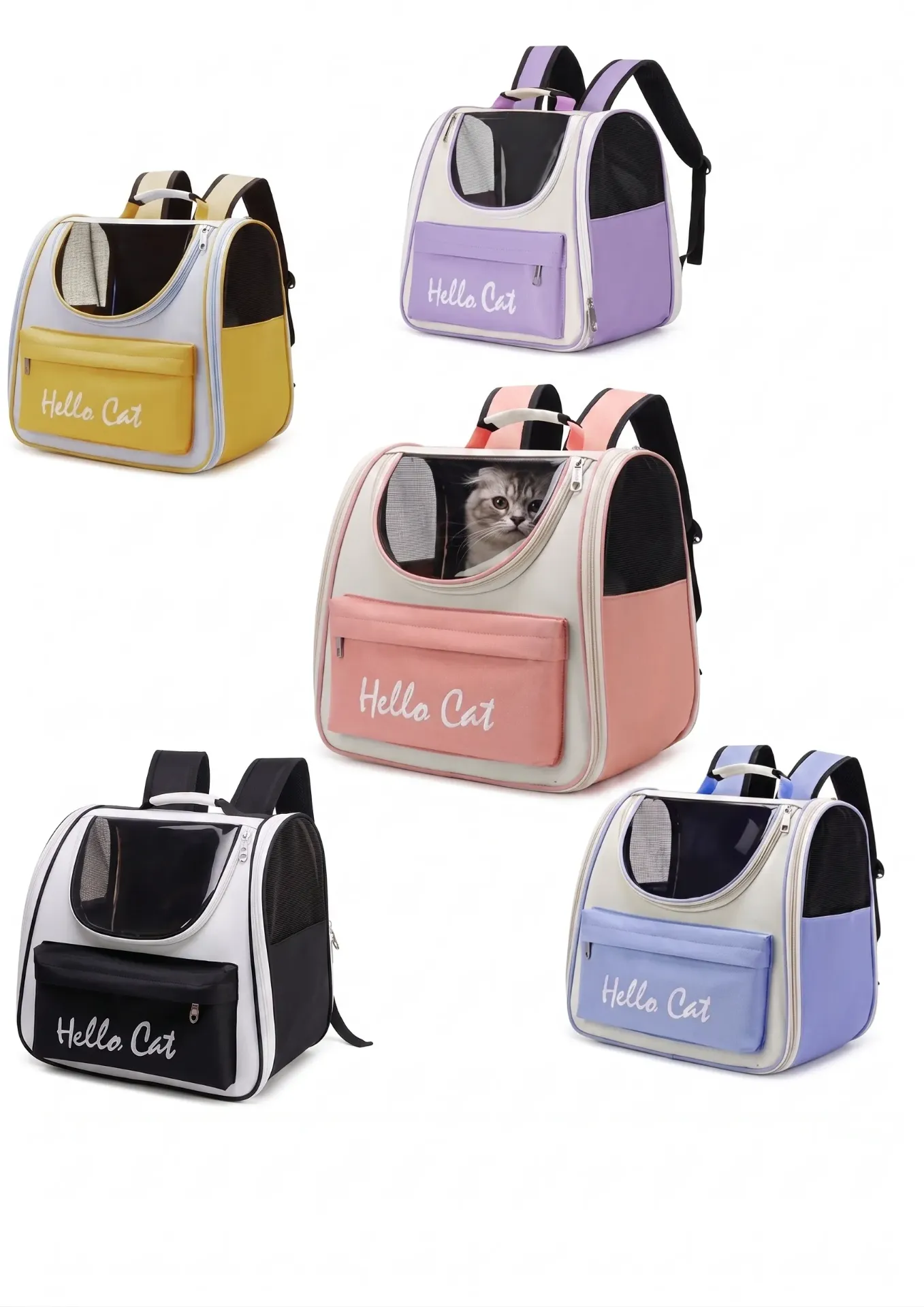 MORRAL MASCOTA - HELLO CAT