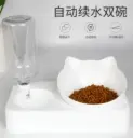 COMEDERO CON BOTELLA DE LIQUIDOS