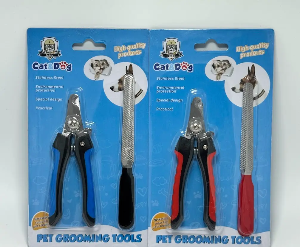 [OME-0044] KIT CORTA UÑAS CON LIMA PARA MASCOTAS