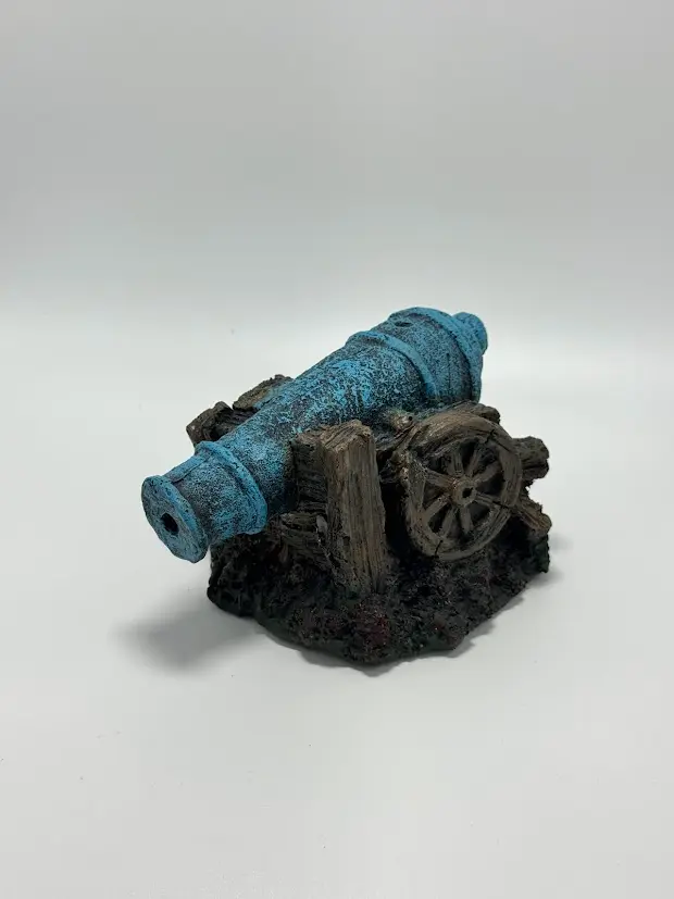 [ULTRA-0281] DECORACIÓN ACUARIO - CAÑON