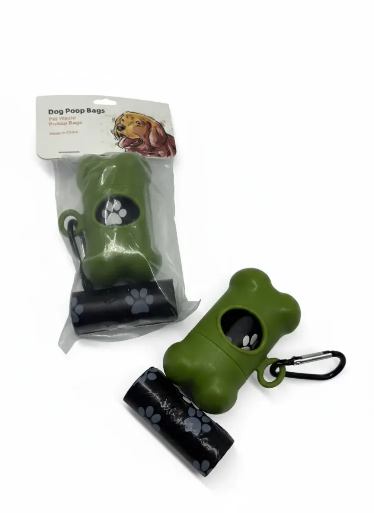 PORTA BOLSAS + 2 REPUESTOS - BIODEGRADABLE
