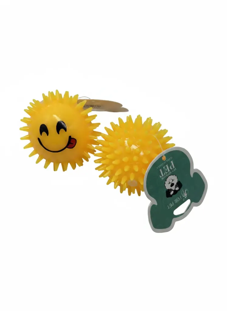 [OME-0634] PELOTA CHILLONA ESPINADA - CARITAS - 7.5 CMTS