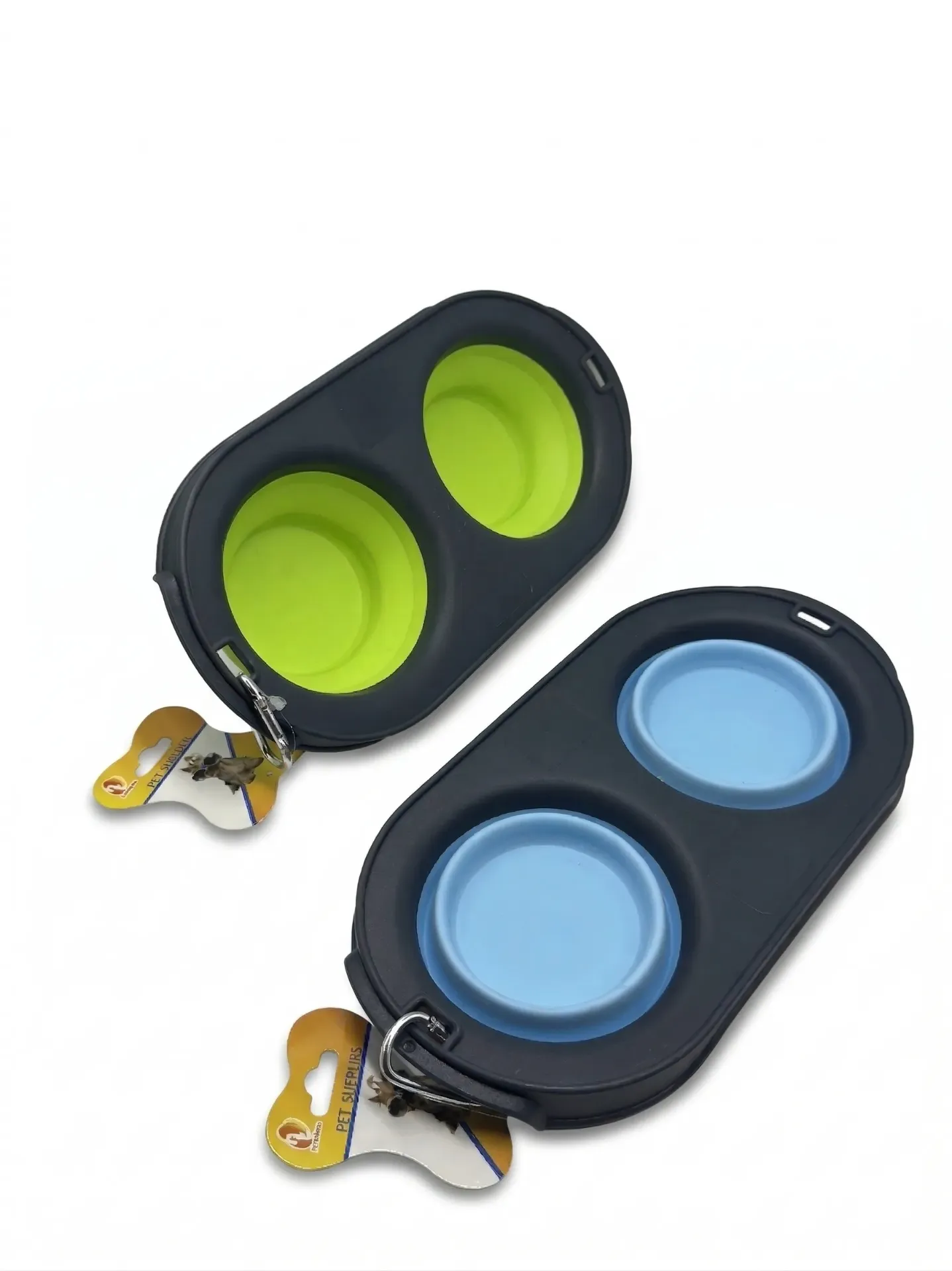 [PW-2462] COMEDERO PORTATIL - DOBLE