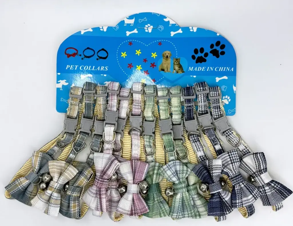 COLLAR CORBATIN - CUADROS (CARTON X 12)