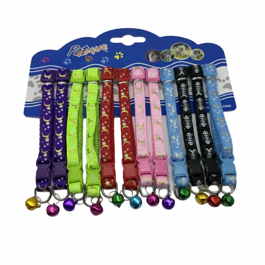 [OME-0555] COLLAR CON CASCABEL X 12 - LUNITAS