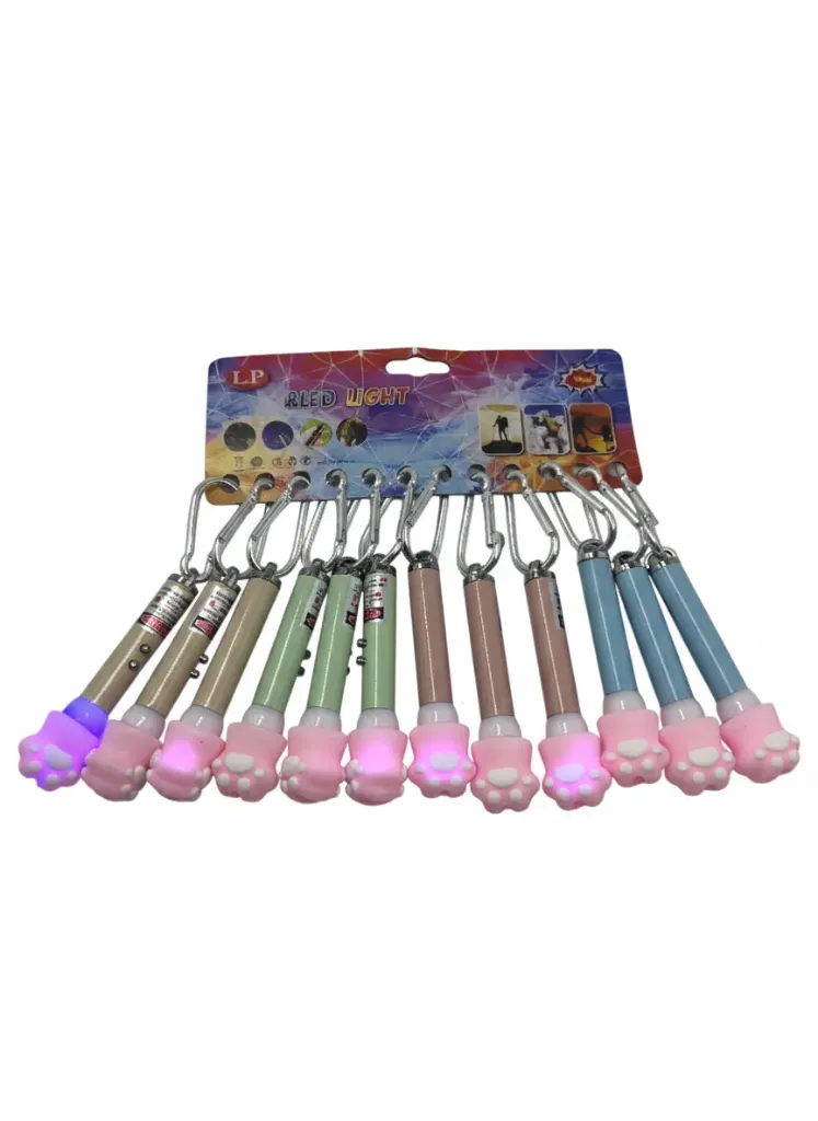 JUGUETE LASER HUELLITAS