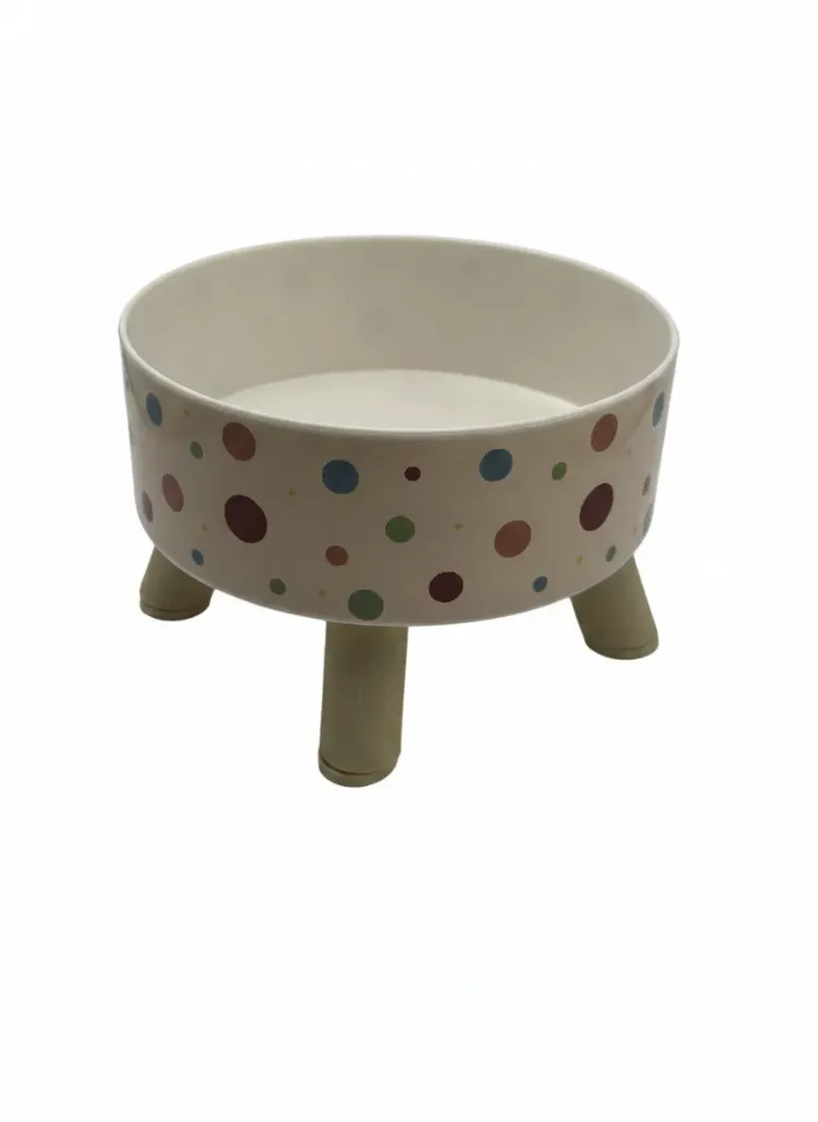 [OME-0327] COMEDERO PATITAS PUNTOS