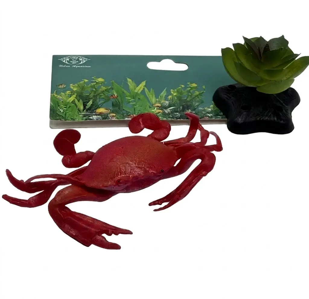 DECORACION ACUARIO X 2 - CANGREJO