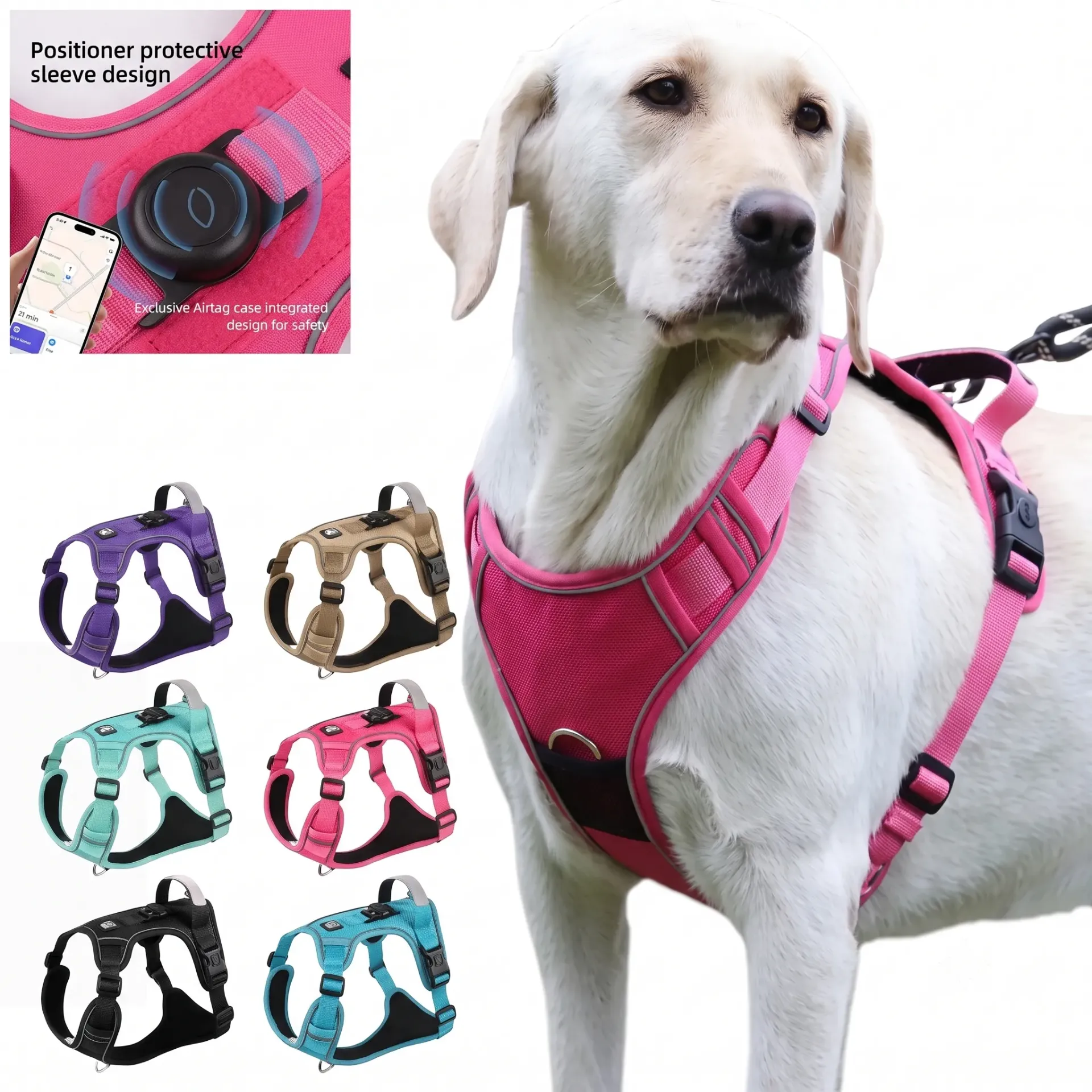 [OME-0673] PECHERA MASCOTAS - PORTA GPS