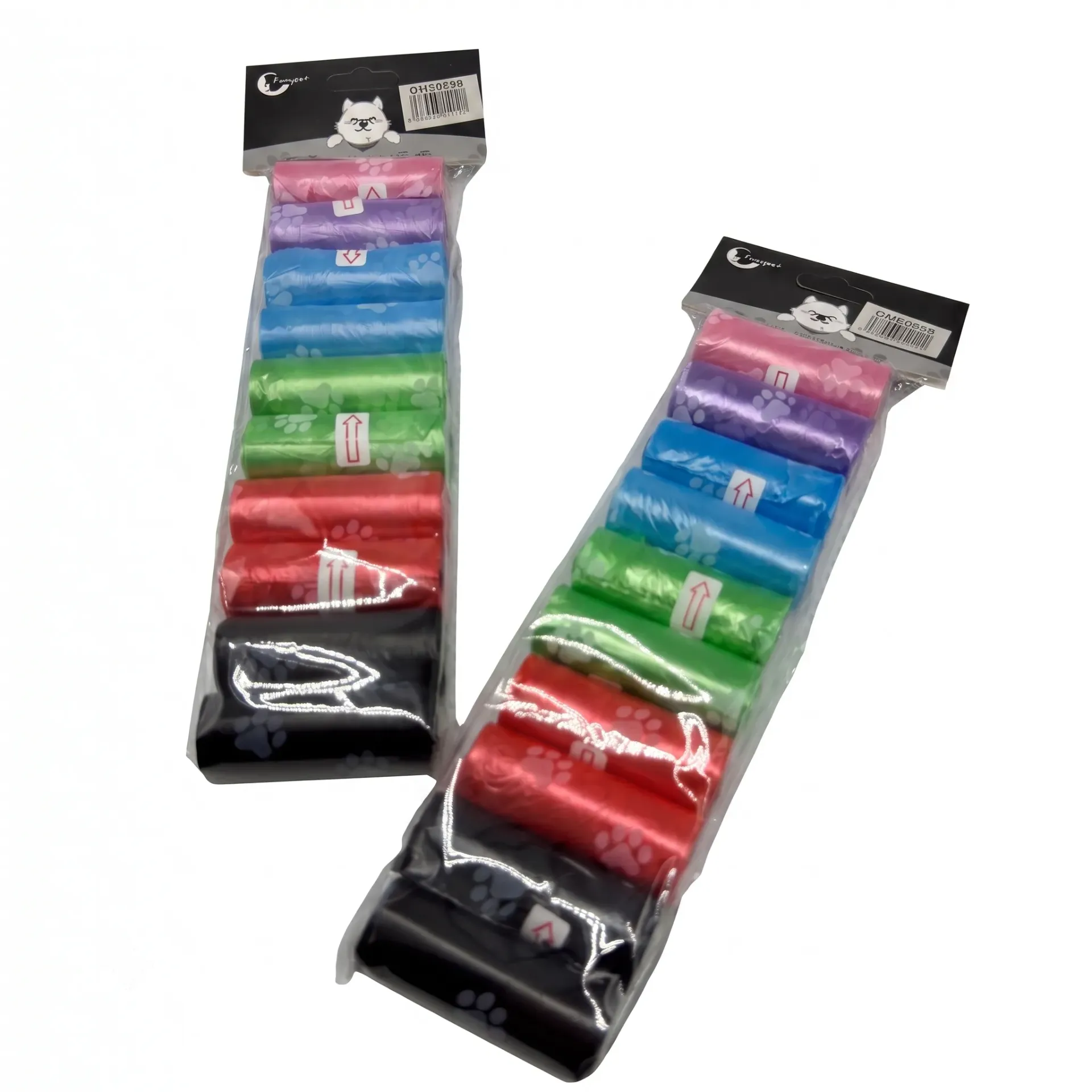 PAQUETE DE BOLSAS X 10 ROLLOS - ESTAMPADA