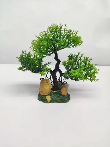 [ULTRA-0264] PLANTA DE ACUARIO - ARBOL CON PIEDRAS