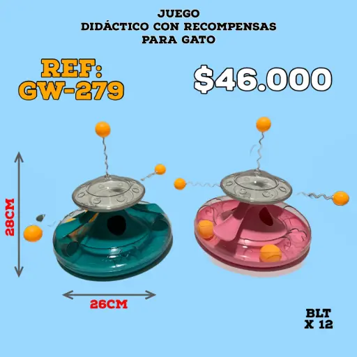 [GW-279] INTERACTIVO - PIRAMIDE - DISPENSADOR DE SNACK