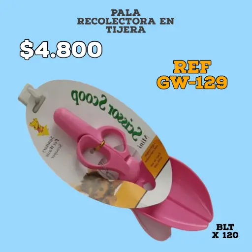 [GW-129] PINZA PARA POPO - TIJERA