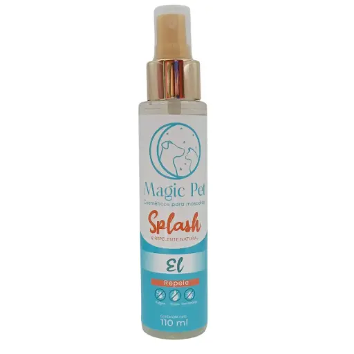 [OME-0110] SPLASH REPELENTE DE PULGAS PARA EL - MAGIC PETS (110 ML)